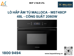 Lò hấp âm tủ Malloca - MST48CP - Dung tích 48L, Công suất 2060W